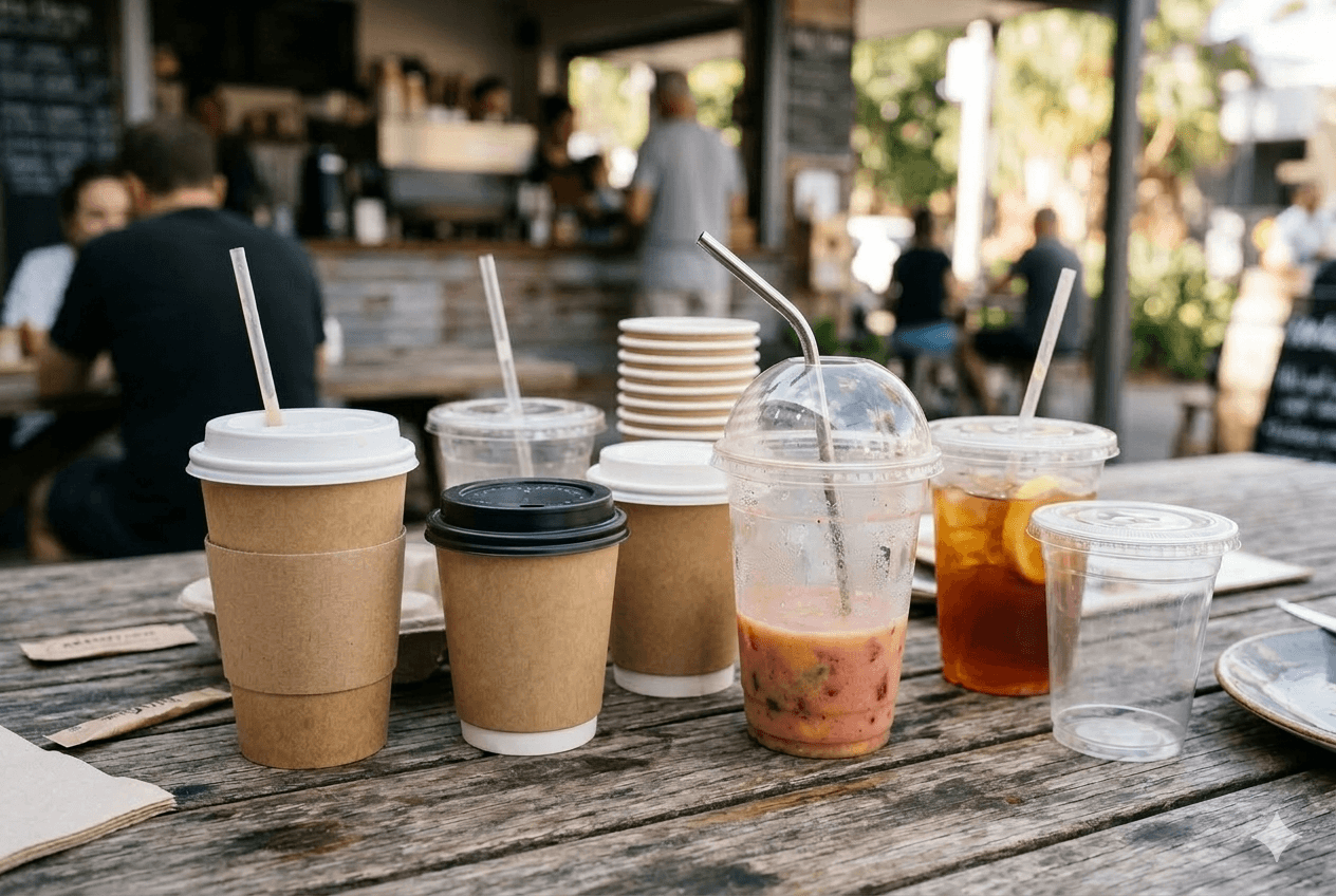 Paper Cups vs Compostable Cups vs Plastic Cups: Which Should Your Business Buy?