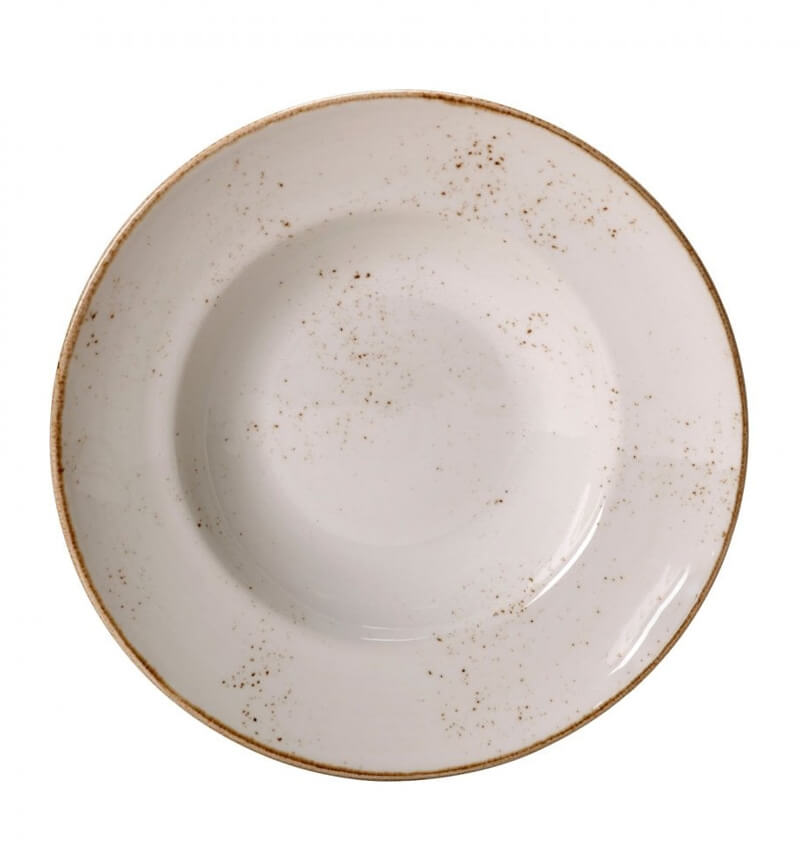 Steelite Craft White Bowl Nouveau 27cm 10 5/8" 118cl 41 1/2oz 6 Pack