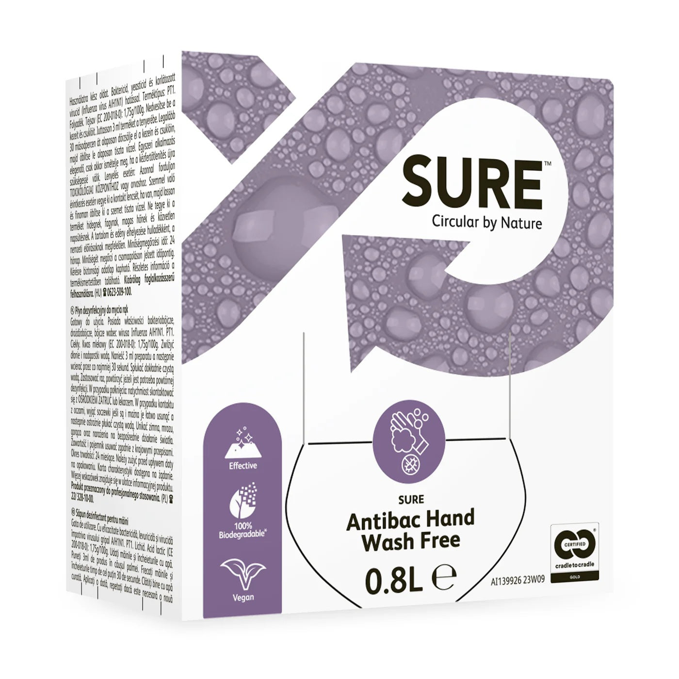 Diversey Sure Antibac Hand Wash 6 X 800ml