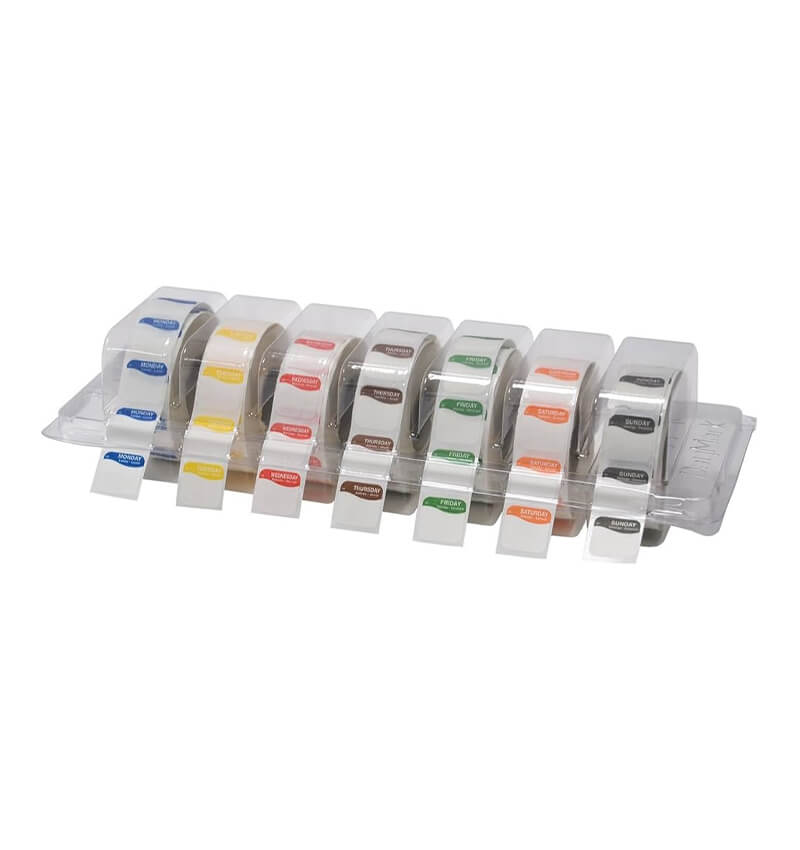 Dispenser for 51mm Day Rotation Label