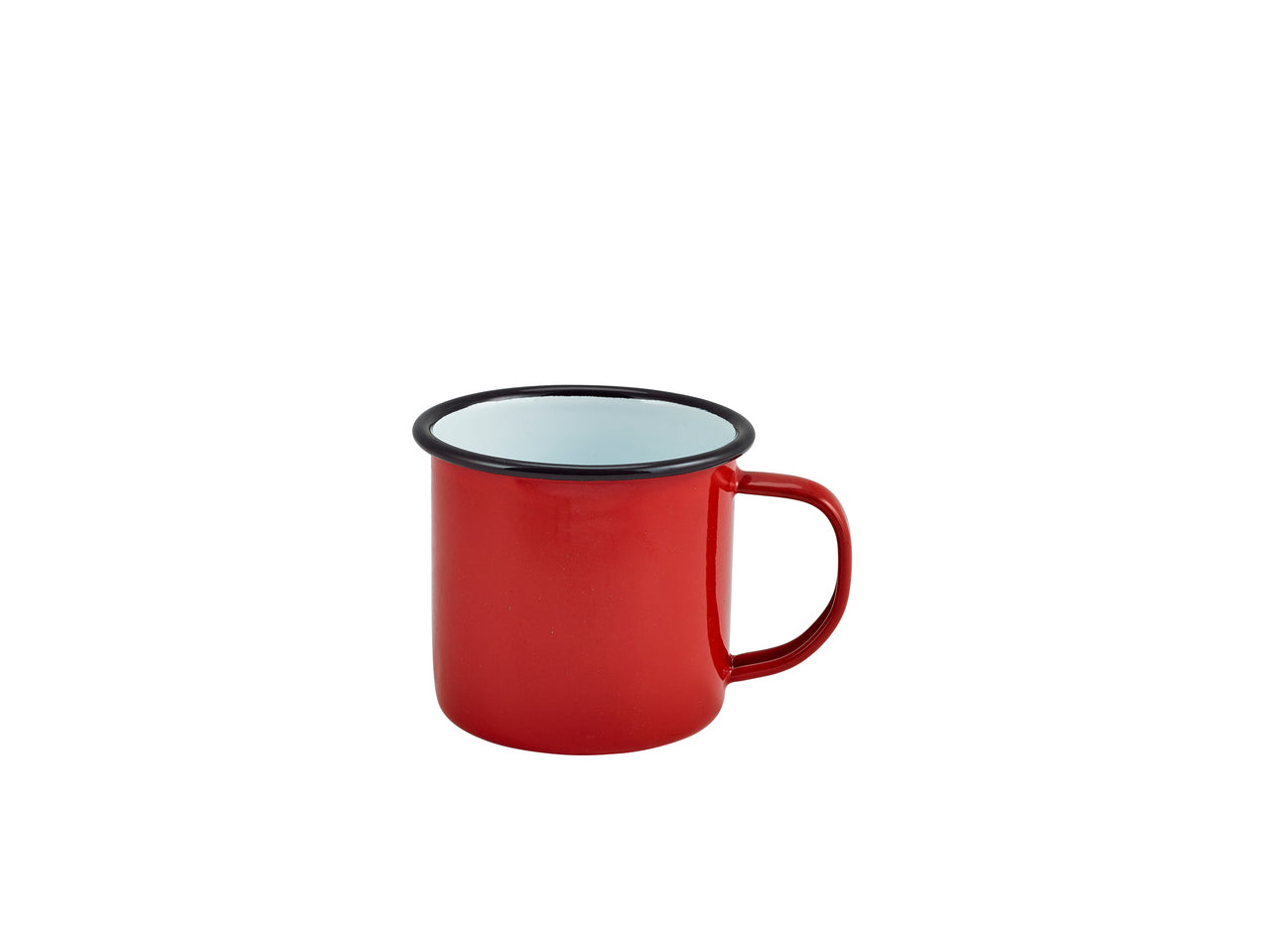 Enamel Mug Red 36cl/12.5oz 12 Pack