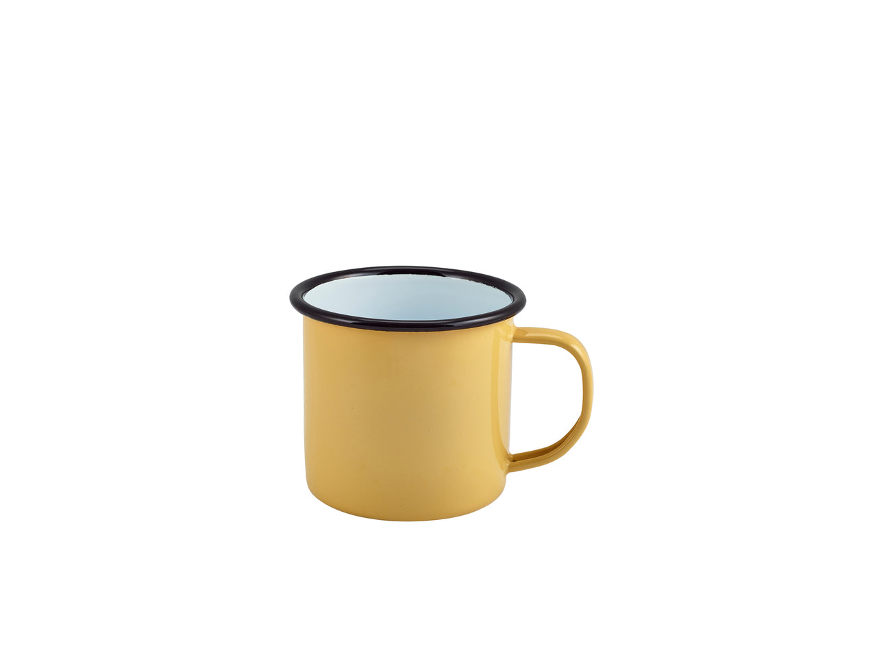 Enamel Mug Yellow 36cl/12.5oz 12 Pack