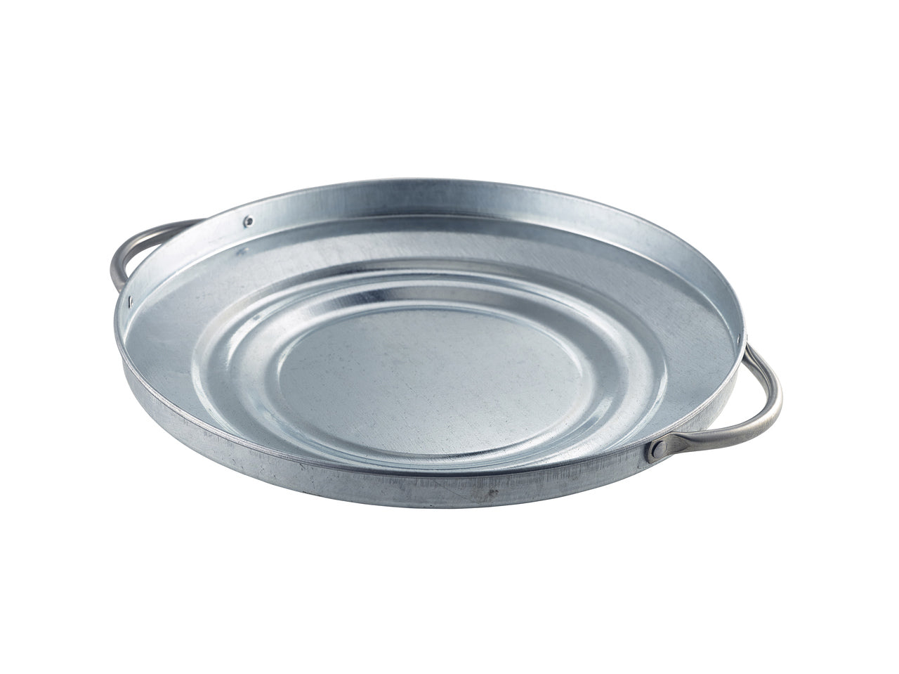 Galvanised Steel Bin Lid 27.5cm Dia 24 Pack