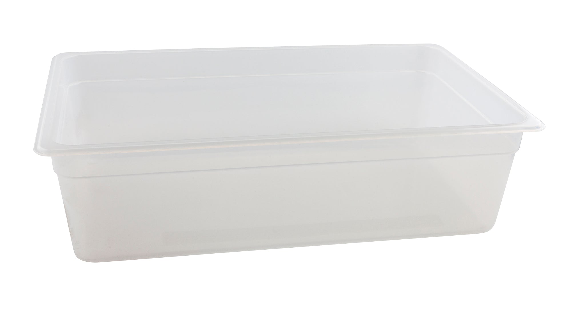 1/1 -Polypropylene GN Pan 200mm Clear 6 Pack
