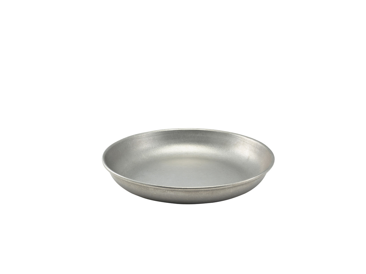GenWare Vintage Steel Coupe Plate 24cm 12 Pack