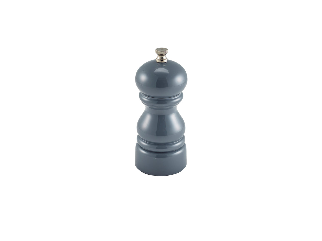 Genware Salt Or Pepper Grinder Grey 12.7cm 6 Pack