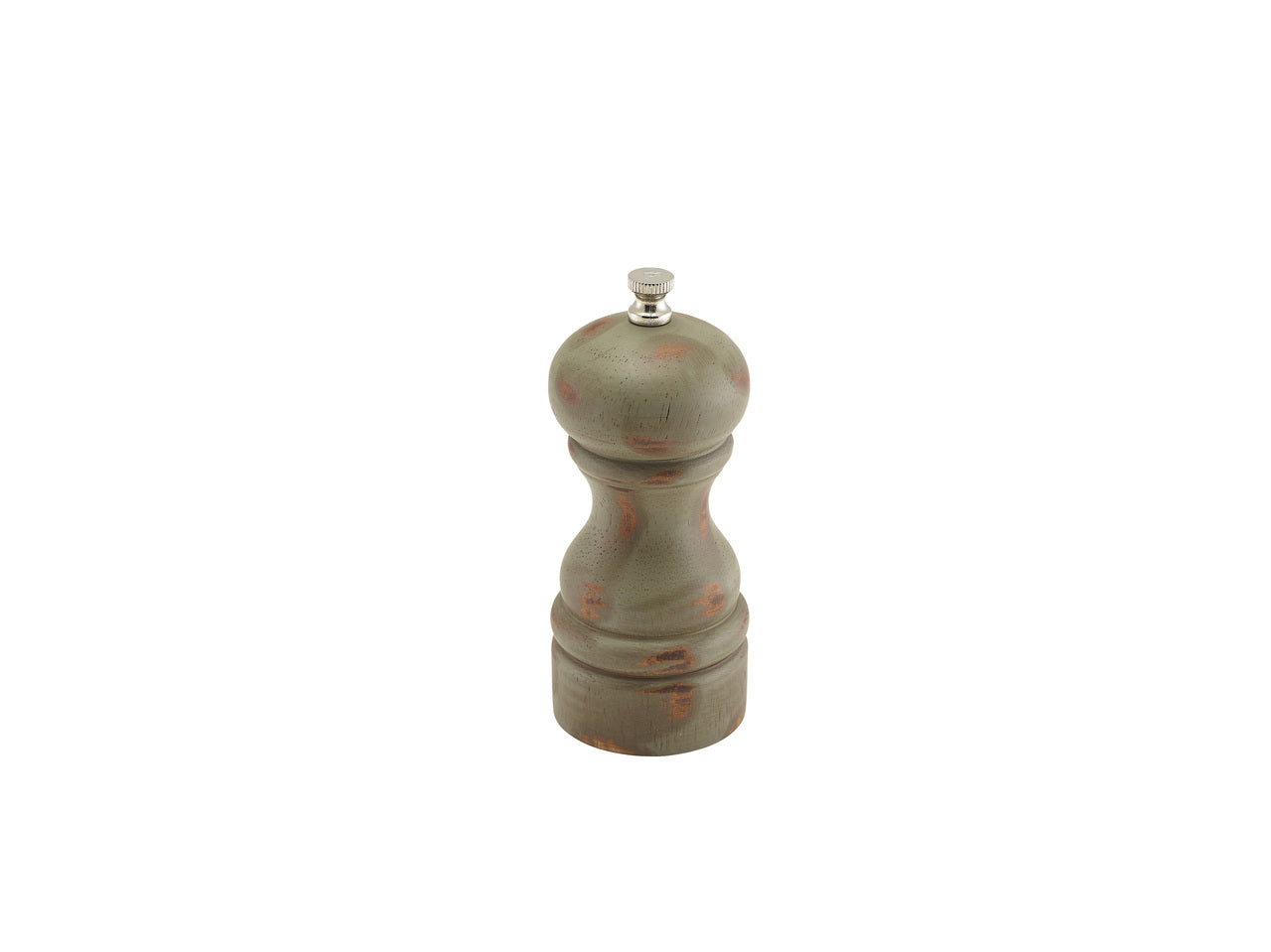 Antique Finish Salt/Pepper Grinder 13cm 6 Pack