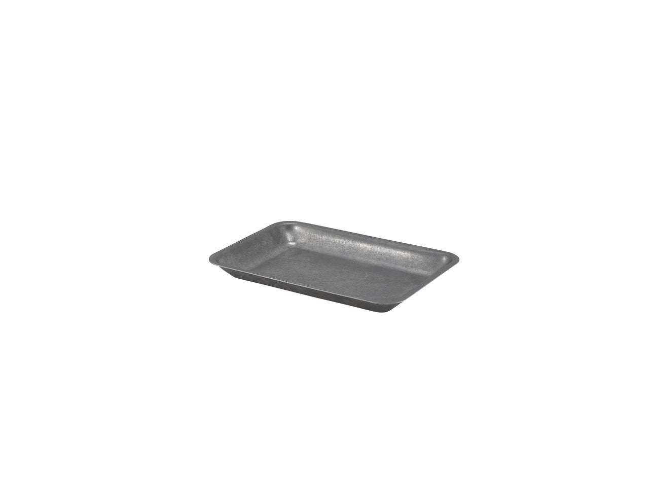 GenWare Vintage Steel Tray 20 x 14cm 24 Pack