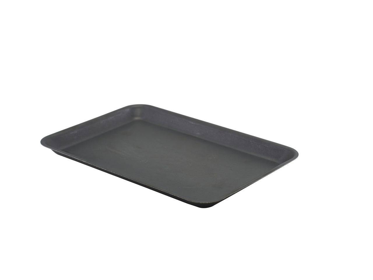 GenWare Black Vintage Steel Tray 31.5 x 21.5cm 12 Pack