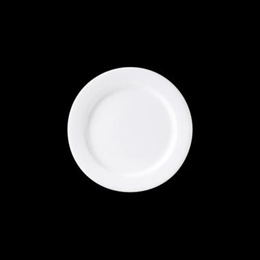 Steelite Monaco White Plate Flat Rim 16cm 6 1/4" 36 Pack