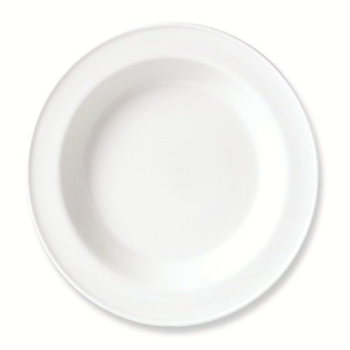 Steelite Simplicity White Soup Plate Rimmd Atl 23cm 9" 44cl 15 1/2oz 24 Pack