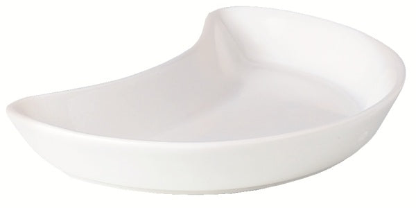 Steelite Simplicity White Crescent Salad 20.25cm 8" 12 Pack