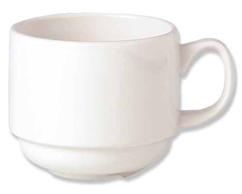 Steelite Simplicity White Cup Stkg S.Line 17cl 6oz 36 Pack