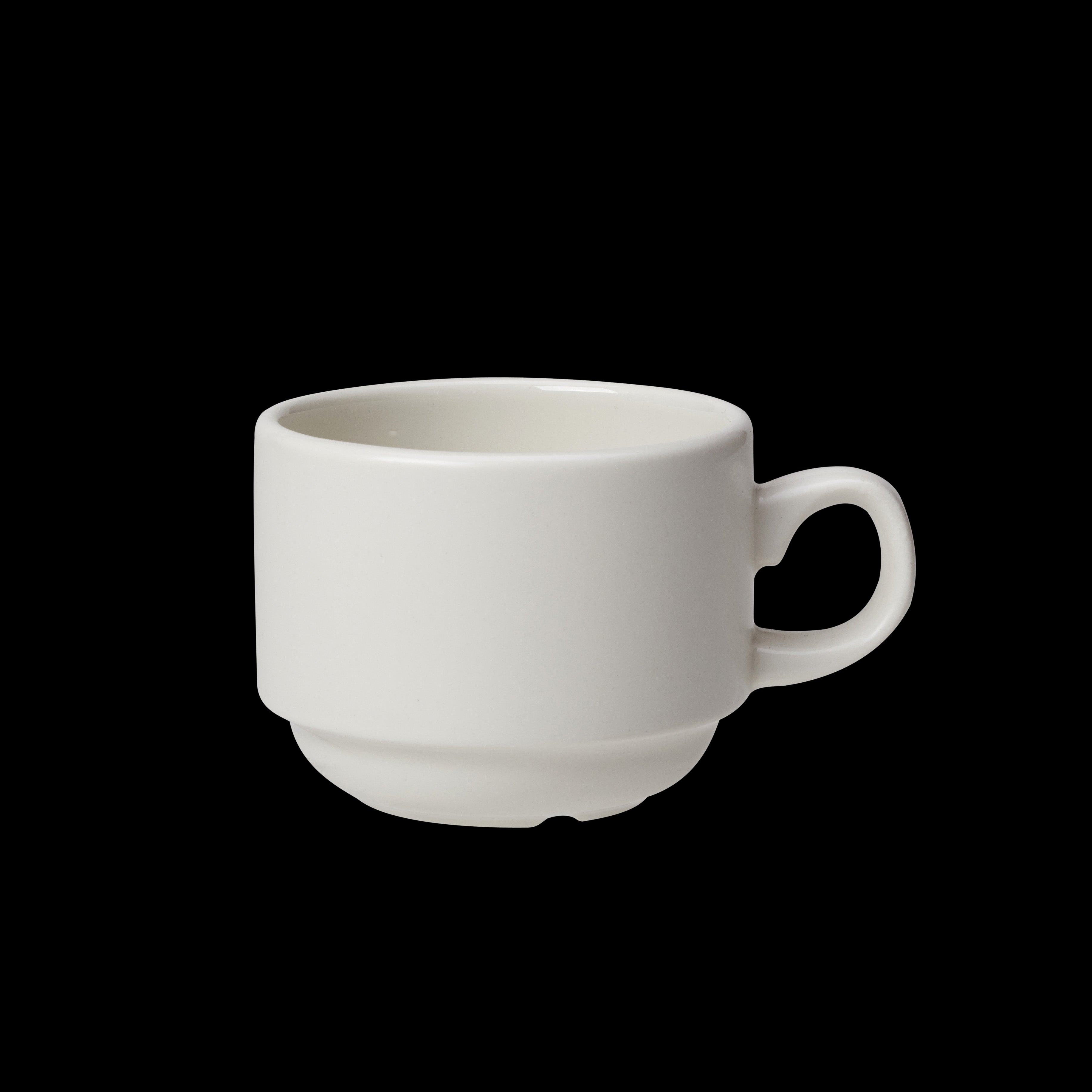 Steelite Simplicity White Cup Stkg S.Line 10cl 3 1/2oz 36 Pack