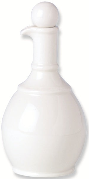 Steelite Simplicity White Oil/Vinegar Base Complete 7.5 X 12.4cm H 3" X 4 7/8" 17cl 6oz 12 Pack