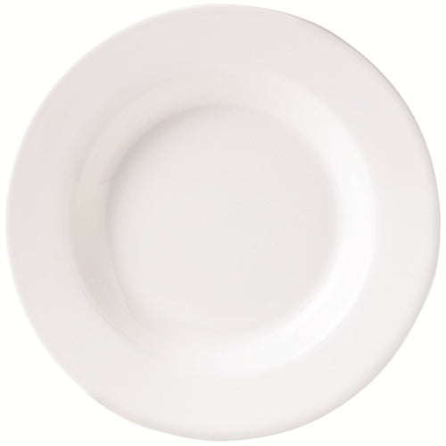 Steelite Simplicity White Soup Plate Harmony 24cm 9 1/2" 98.25cl 34 3/5oz 24 Pack