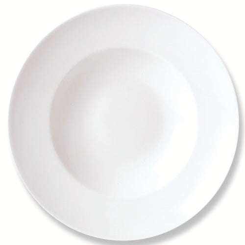 Steelite Simplicity White Bowl Nouveau 30cm 11 3/4" 182cl 64.1oz 6 Pack