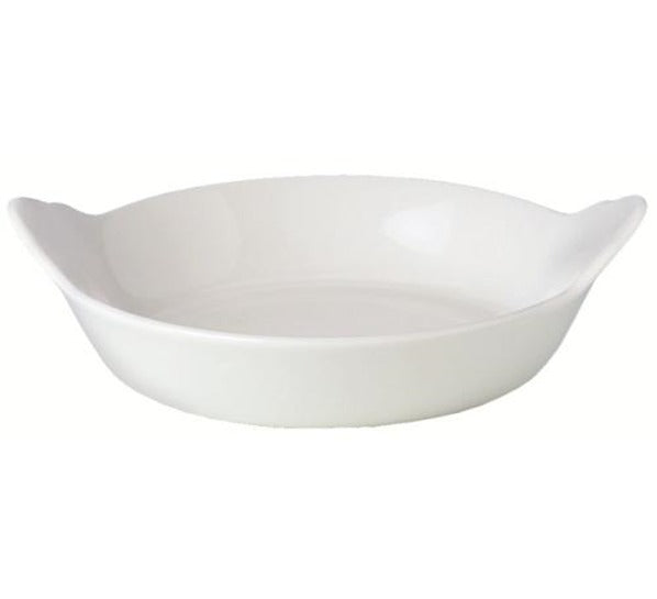 Steelite Simplicity White Round Eared Dish Scallop 14.5cm 5 3/4" 36 Pack