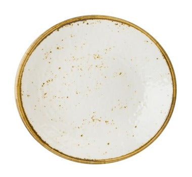 Steelite Craft White Dinnerware Round Pebble Plate 16.2X1.9cm 6 Pack