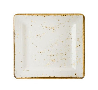 Steelite Craft White Dinnerware 22.8cm Square Plate 6 Pack