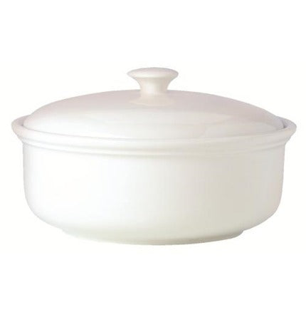 Steelite Simplicity White Casserole 300cl 105 1/4oz 2 Pack