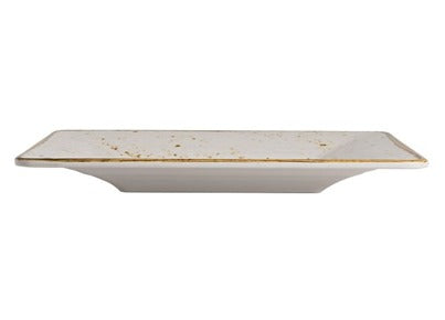 Steelite Craft White Buffet: Square Pebble Bowl 25.4Cm, 94.6cl (10", 32oz) 6 Pack