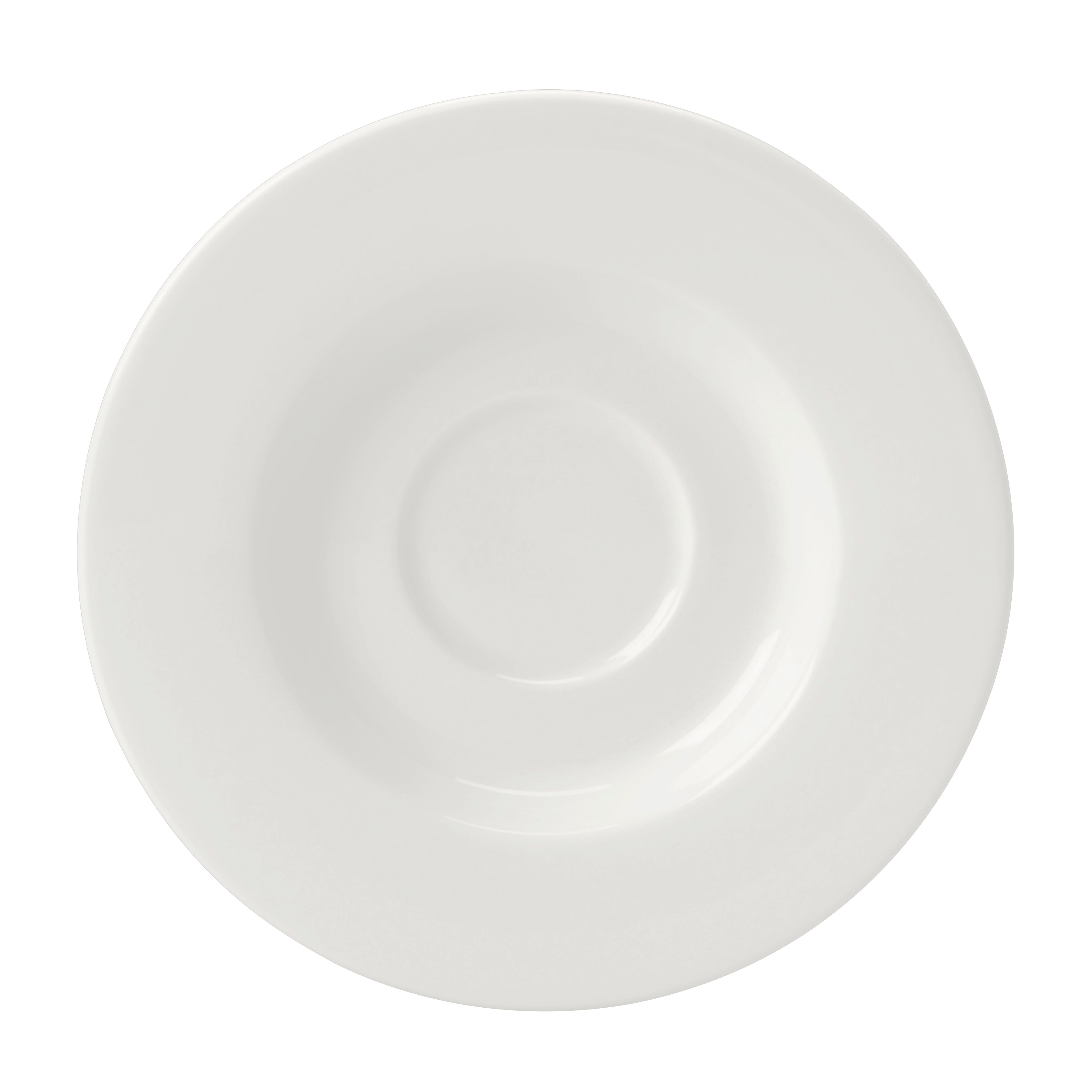 Steelite Monaco White Saucer Fine 16.5cm 6 1/2" 36 Pack