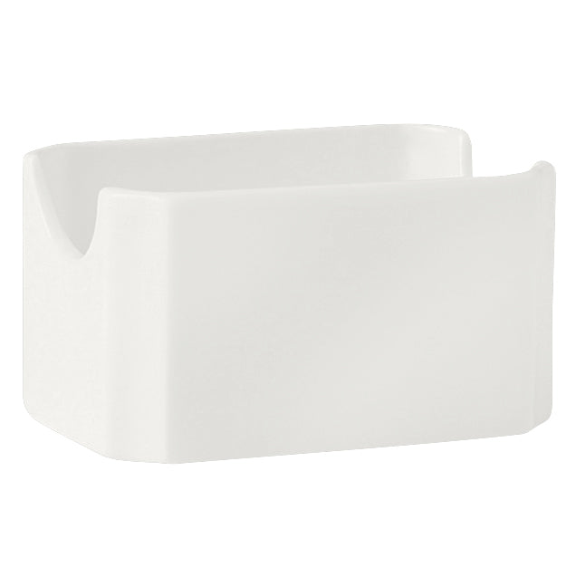 Steelite Monaco White Sugar Packet Container 10 X 7cm 4" X 2 3/4" 17.8cl 6 1/4oz 12 Pack