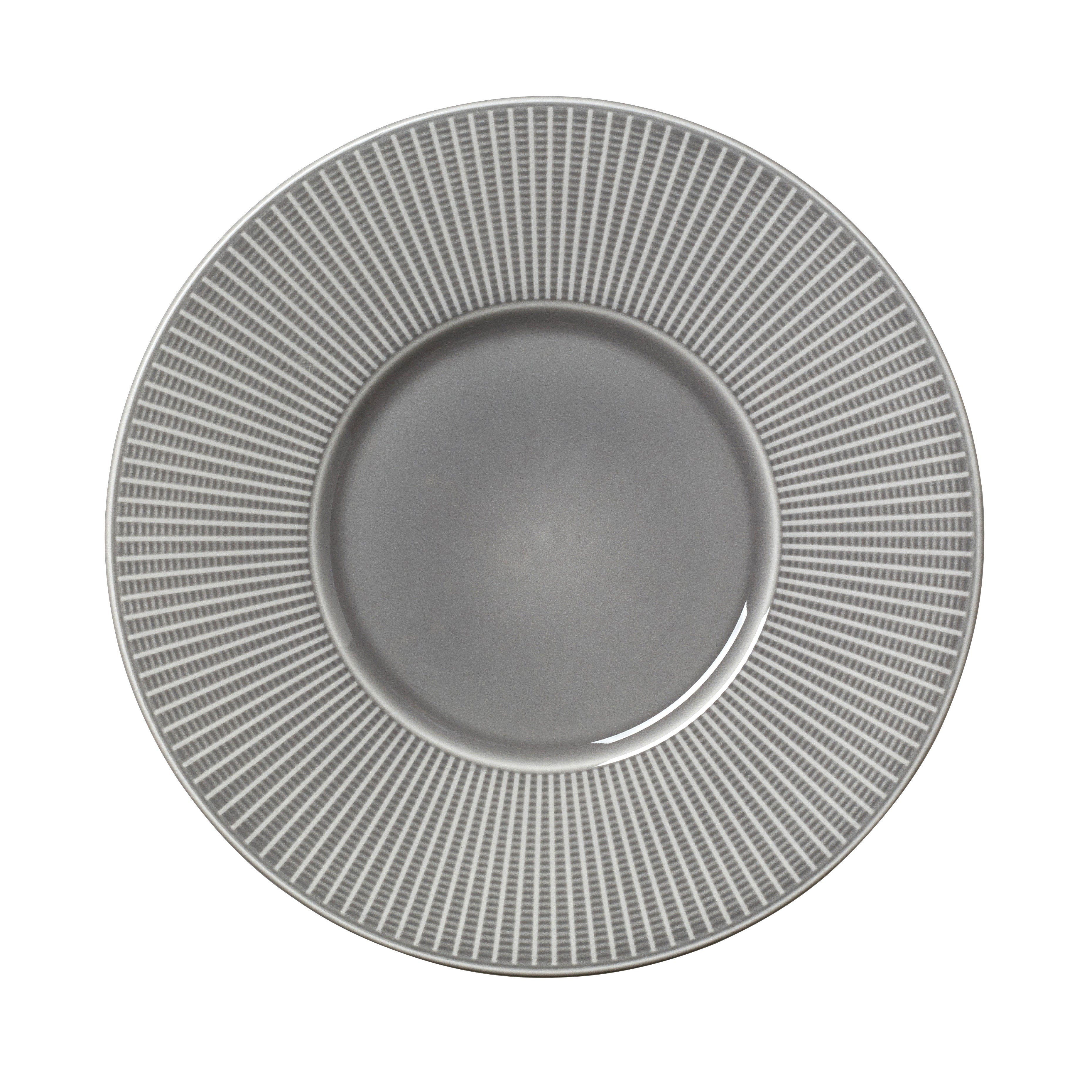 Steelite Willow Mist Gourmet Plate Medium Well 28.5cm 11 1/4" 6 Pack