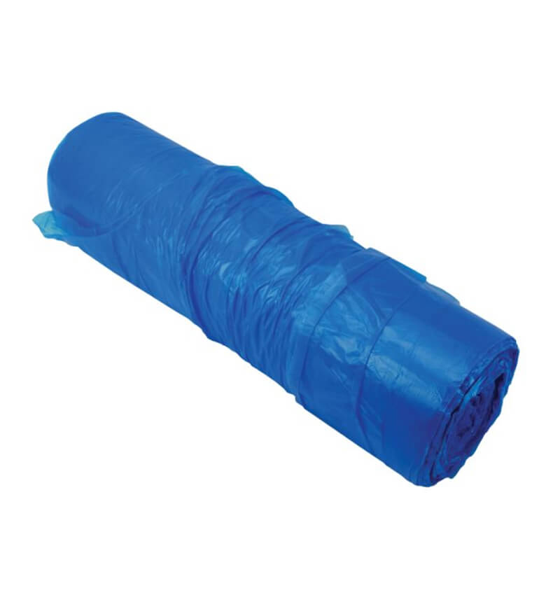 Blue Disposable Polythene Apron On A Roll 200 Aprons