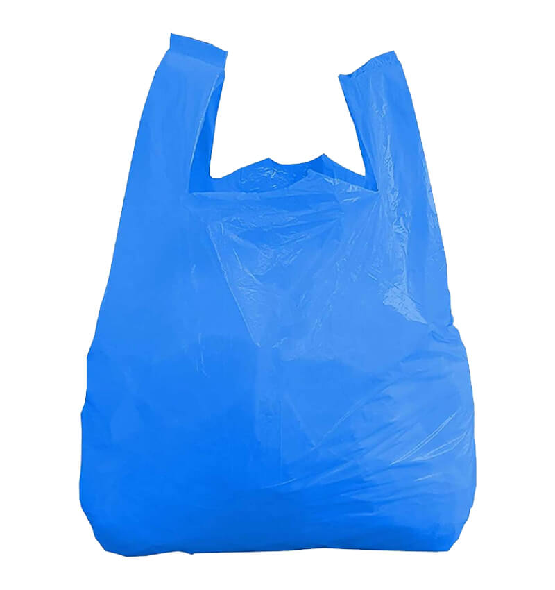 Heavy Duty Blue Carrier Bag 11 x 17 x 21 2000 Pack