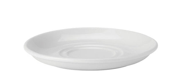 6 Pack Utopia Pure White Double Wall Saucer 6 Inch 15cm