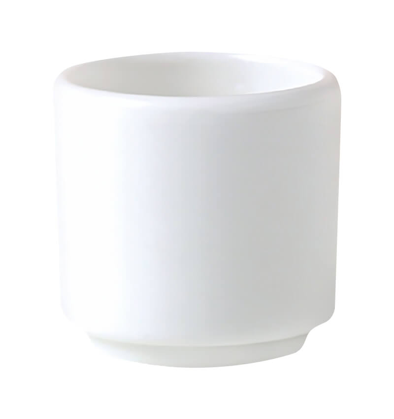 Steelite Monaco White Egg Cup Footless 4.75cm 12 Pack