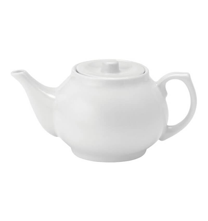 Utopia Pure White Teapots 430ml 12 Pack