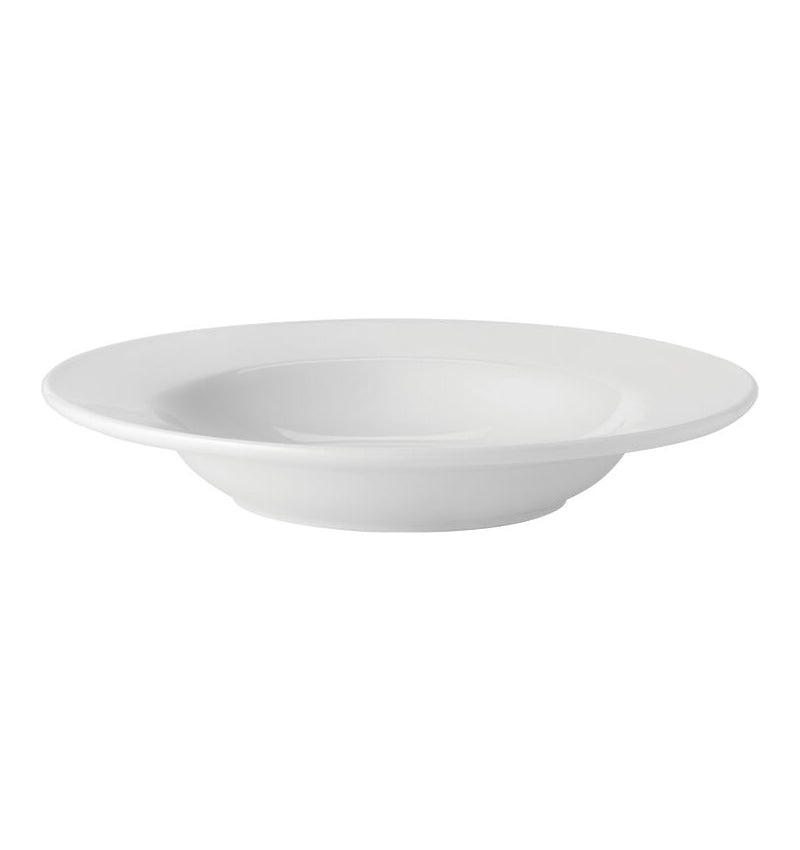 Utopia Pure White Rimmed Soup Bowls 9" 22.5cm 24 Pack