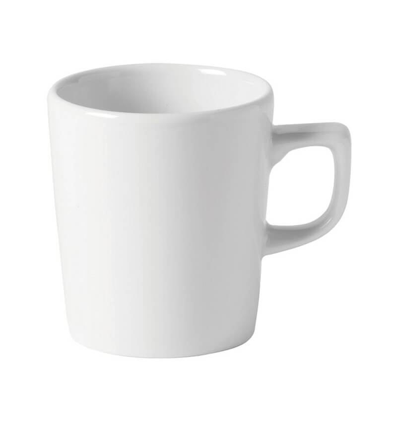 Utopia Titan Latte Mugs White 340ml 24 Pack CW288