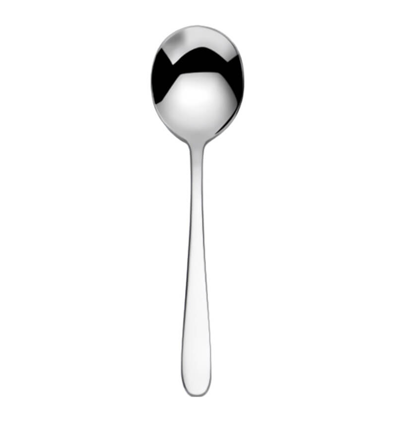 Elia Zephyr Stainless Steel Soup Spoon  12 Pack