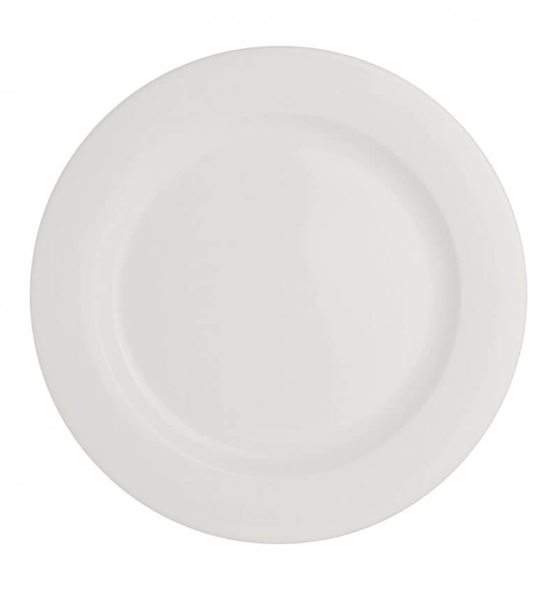 Steelite Monaco White Plate Flat Rim 16cm 6 1/4" 36 Pack