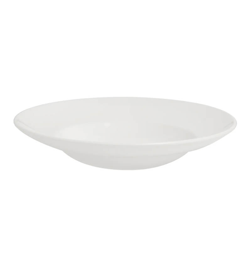 Steelite Monaco White Bowl Nouveau 23cm 9" 21.25cl 7 1/2oz 24 Pack