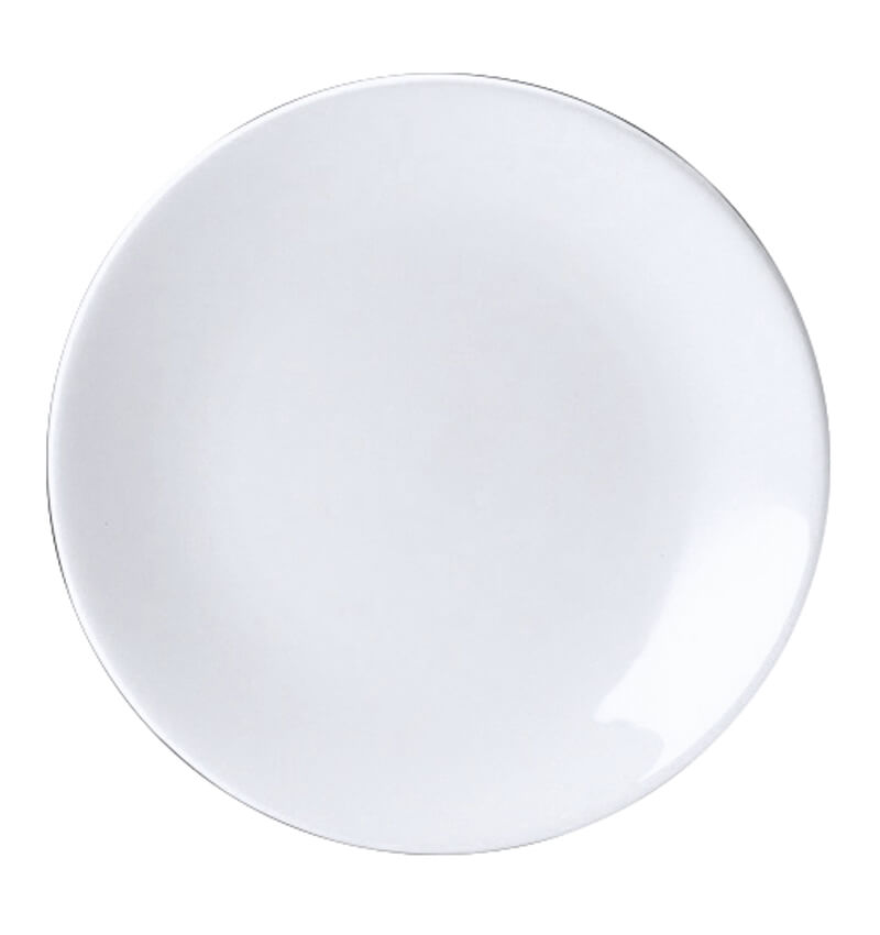 Steelite Monaco White Plate Contour 15.25cm 6" 36 Pack