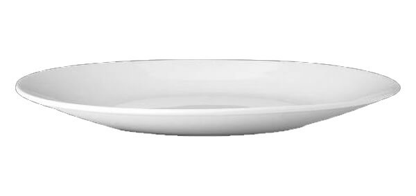 Steelite Monaco White Plate Contour 20.25cm 8" 24 Pack