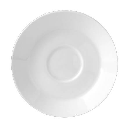 Steelite Monaco White Saucer Sheer 15.25cm 6" 24 Pack