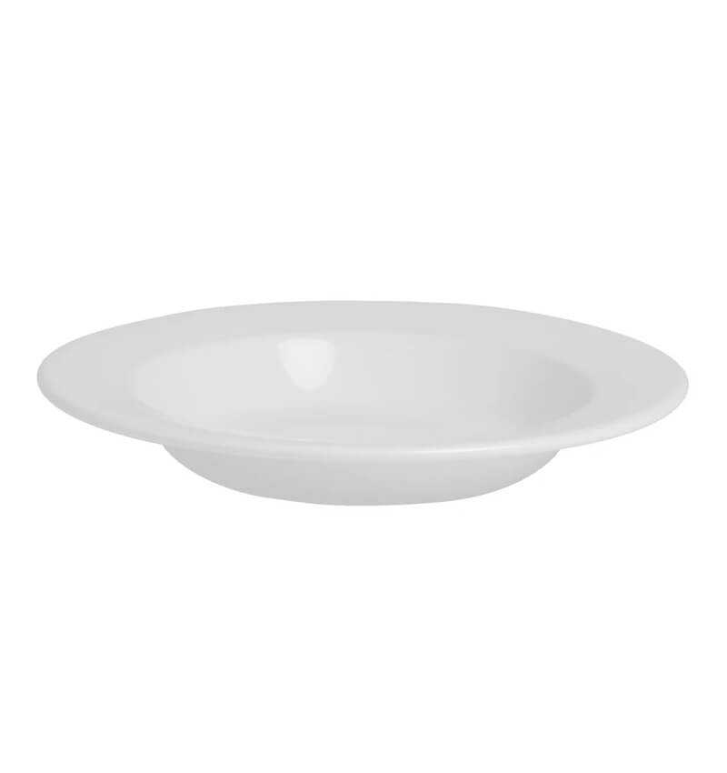 Steelite Monaco White Soup Plate 22.25cm 8 3/4" 34.75cl 12 1/5oz 24 Pack