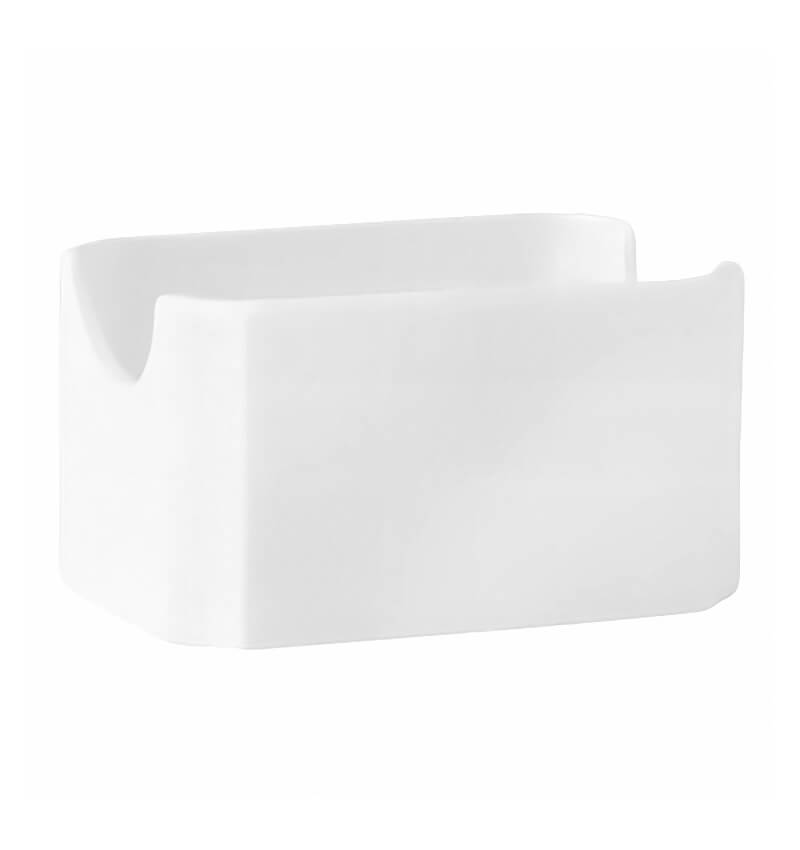 Steelite Monaco White Sugar Packet Container 10 X 7cm 4" X 2 3/4" 17.8cl 6 1/4oz 12 Pack