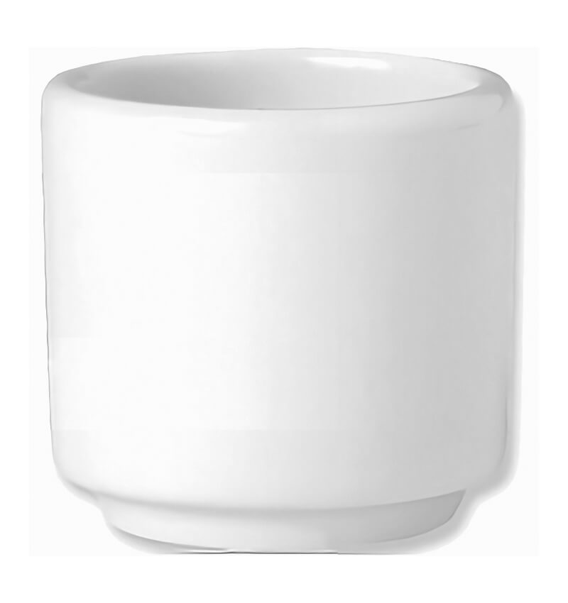 Steelite Simplicity White Egg Cup Footless 4.75cm 1 7/8" 12 Pack