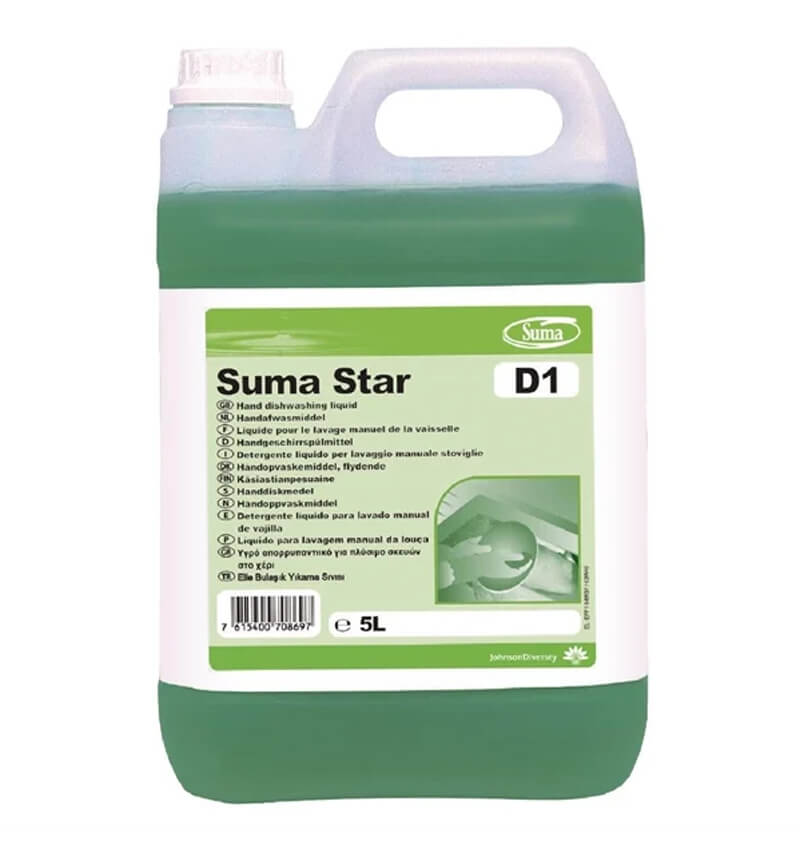 Suma D1 Washing Up Liquid 5Ltr Concentrate