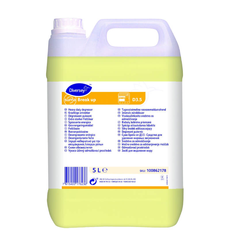 Diversey D3.5 Heavy Duty Degreaser 5Ltr Concentrate