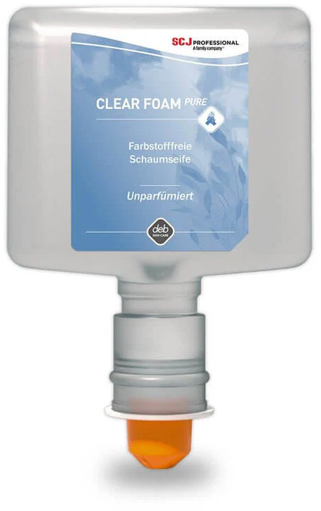 Deb Clear Foam Wash Touch Free 1200ml CLR12LTF 3 Pack