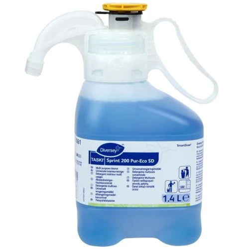 Diversey Sprint 200 Multi Surface Cleaner Concentrate 1.4Ltr Smart Dose Super Concentrate