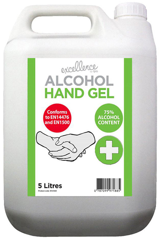 Excellence Alcohol Hand Gel 5Ltr